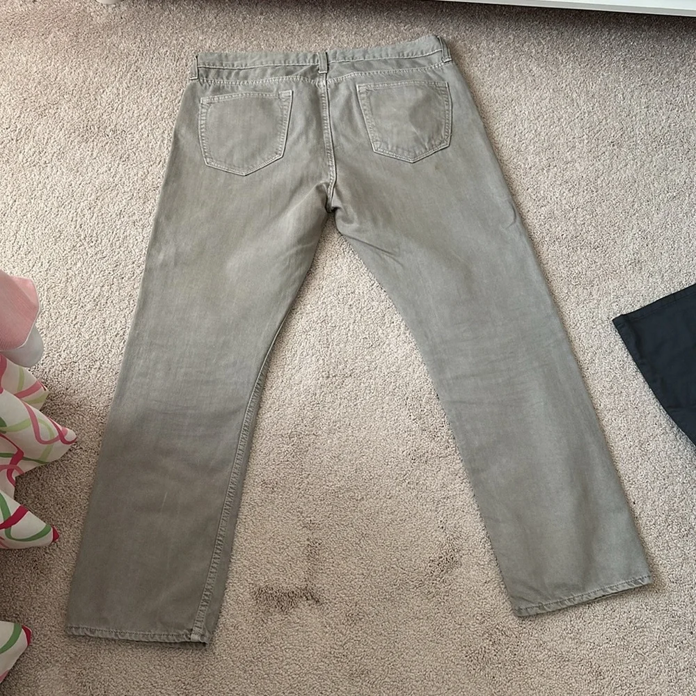 Banana republic slim straight cotton jeans 35/30